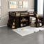 Lit mezzanine simple avec rangement et bureau