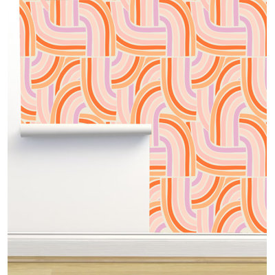 Rouleau de papier peint auto-adhésif texturé L 6 pi x l 24 po Erin Kendal Designs