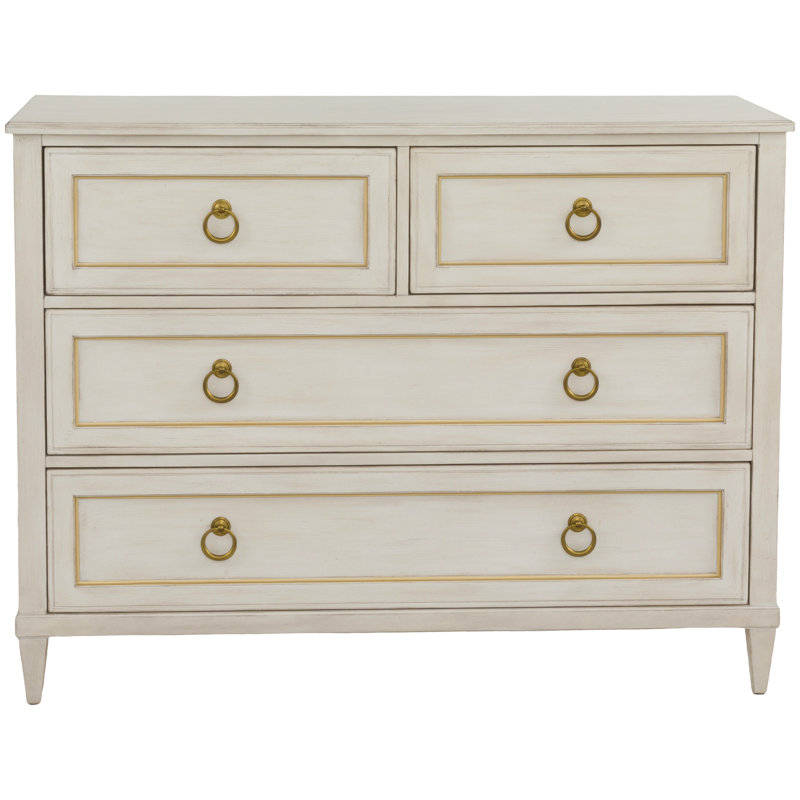 4 - Drawer Dresser, Champagne Mist