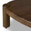 Kamira Oval Coffee Table-Dark Spalted Primavera