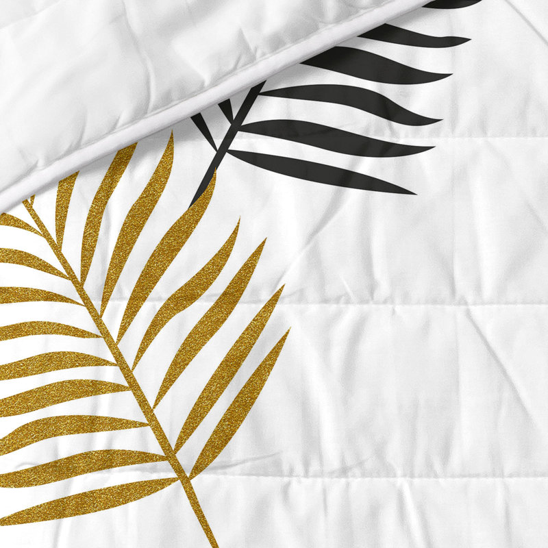 Burkburnett Cotton Floral Bedspread, 180 x 260 cm