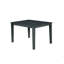 5 Pc Dining Table Set Dining Chairs & Table Solid Wood Beige Padded Fabric Cushions Slat Back Chair