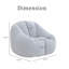 Fauteuil à billes, fauteuil de plancher moderne-1941852558