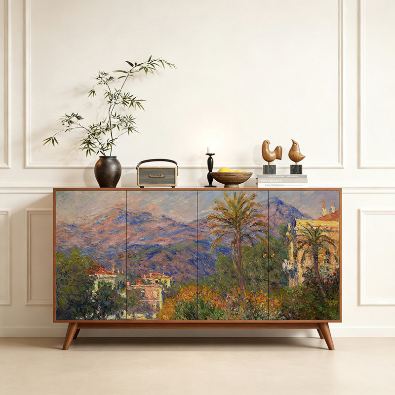Retro style decorative universal sideboard cabinet