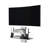 White Dual-Shelf Wall Floating Shelf
