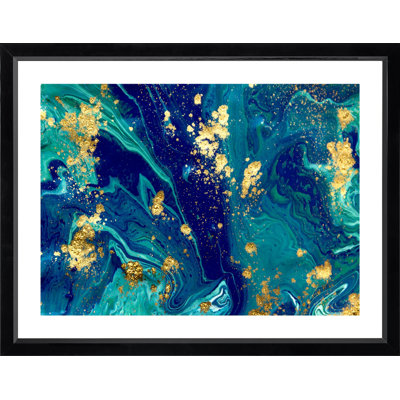 Turquoise - Single Picture Frame Print