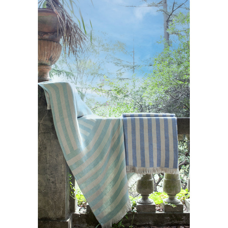 Corallina Throw Blanket, Naturale Jeans