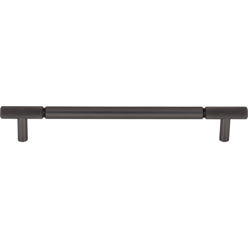 Prestwick Bar Pull, 7 9/16" Center To Center, Ash Gray