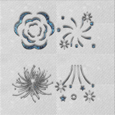 Tapis gris/zone noire à motifs