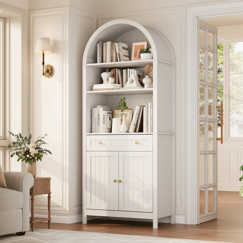 Armoire d'appoint 73 pouces, Blanc