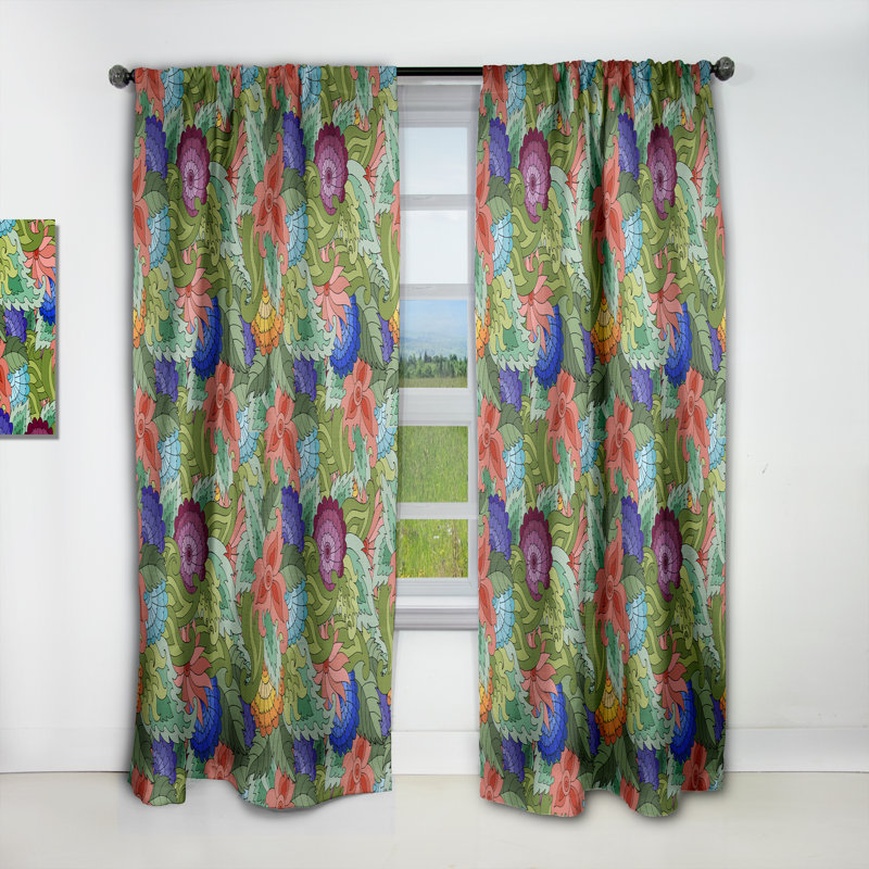 Velvet Blackout Single Curtain Panel, 52" W x 84" L
