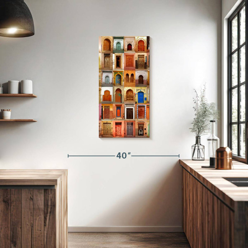 Portes marocaines, H 36 po x l 18 po