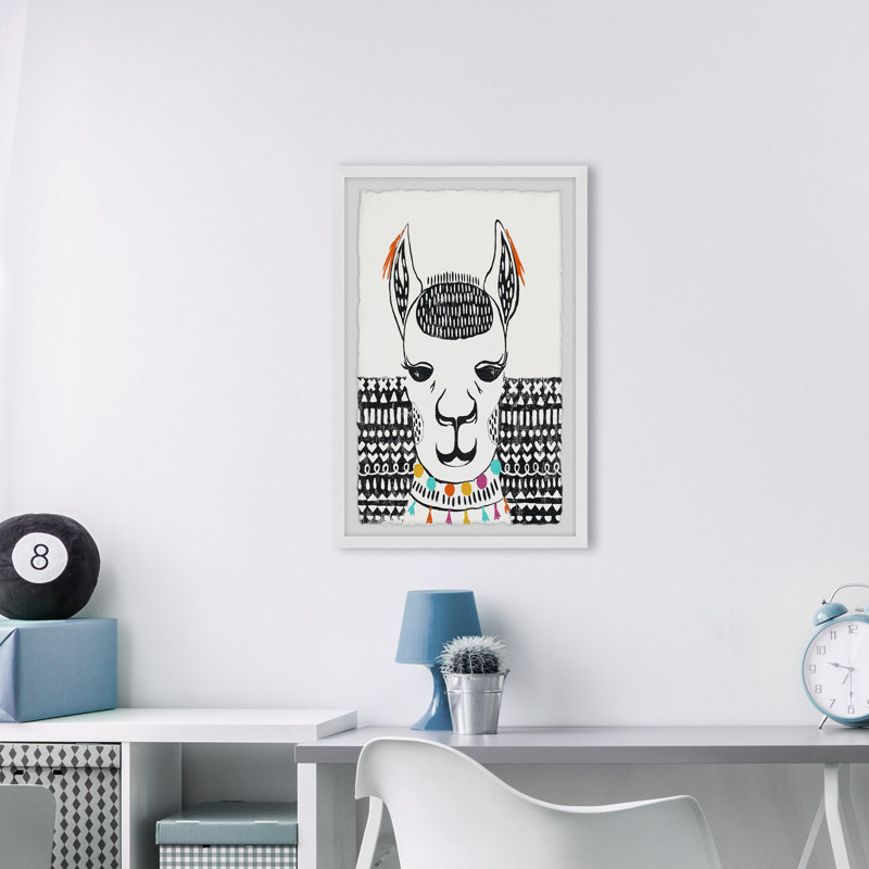 «Dahmen Play with Sphynx», reproduction encadrée, H 30 po x l 20 po x P 1,5 po