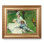Madame Monet and Her Son by Pierre-Auguste Renoir Painting Reproductions World Classic Reproductions For HomeDecor,Gold Frame