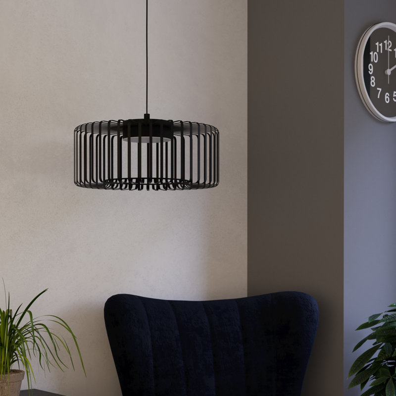 Finklea 1 - Light Matte Black Pendant
