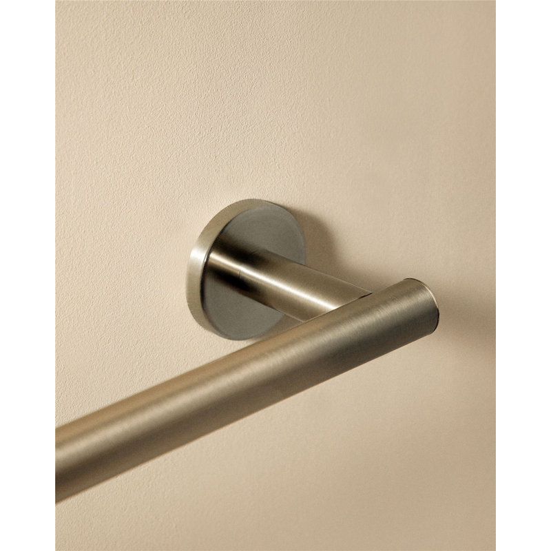 Pitters 46 cm L Towel Rack, Brushed Nickel
