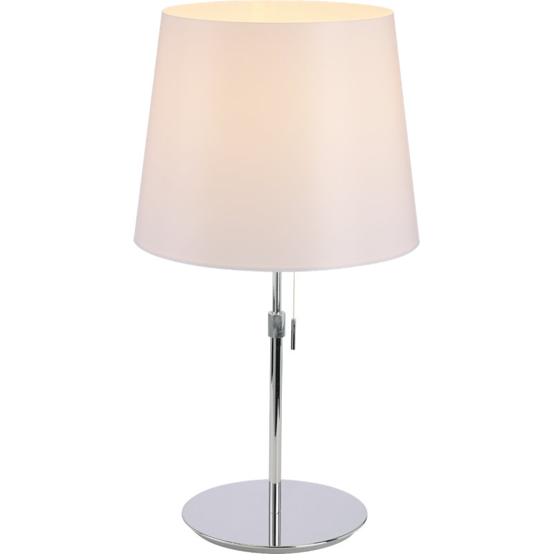 Lampe de table en acier Kiptyn, H 24 po x l 12,60 po x P 12,60 po