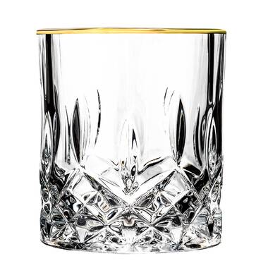 Set 6 Tumblers Opera RCR Crystal Glass Cocktail/Whiskey Shot 30 Cl 10.14 oz