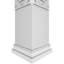 Gilcrest carré non effilé avec colonne Capital Prairie et Prairie-70786461