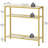 Canterbury Glass Console Table-1283168624