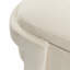 Banc de rangement Sherpa, banc d'entrée ovale rembourré avec compartiment caché, siège d'appoint moderne-1552690366