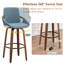 Tabouret de bar et de comptoir pivotant Carruth-160272333-160272335