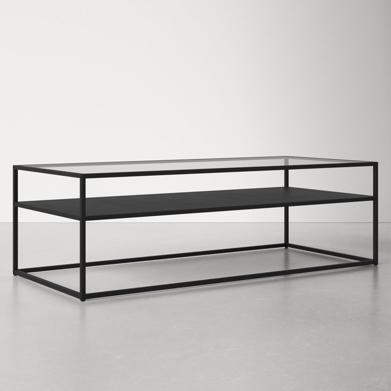 Duran Coffee Table, 17" H x 54" W x 24" D
