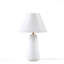 Lampe de table - Matériau céramique, abat-jour cannelé