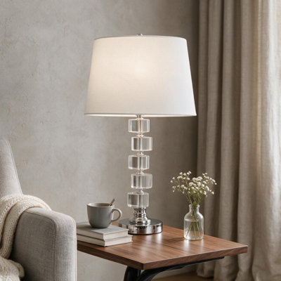 Lampe de table 20 po Crystal