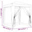 Eliane 2m x 2m Iron Party Tent-307154017-307153003-307150808