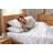 3-Piece Twin Size Branch Print Microfiber Sheet Set - Ultra-Soft, Wrinkle-Resistant, Deep Pocket Bed Sheets - Grey & Taupe Botanical-128921895-128921897