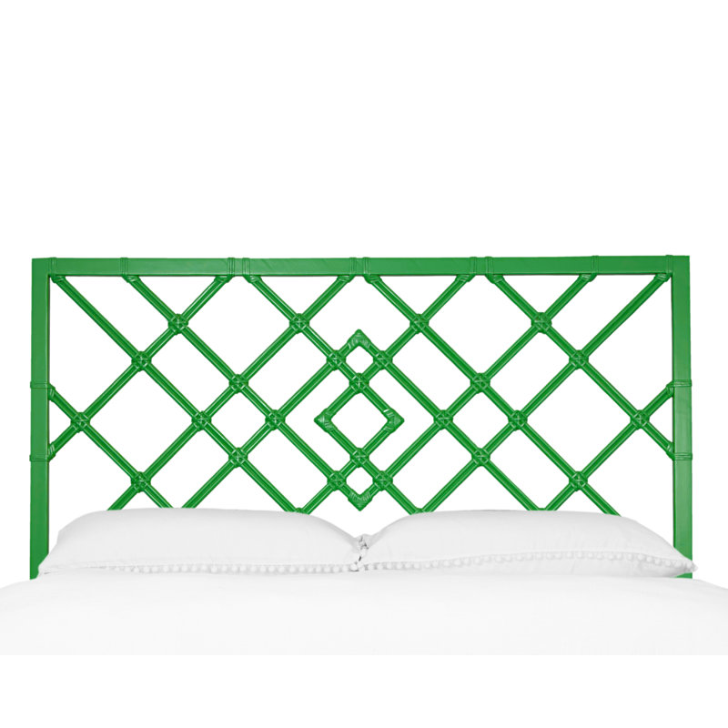 Darien Bed, King, Bright Green