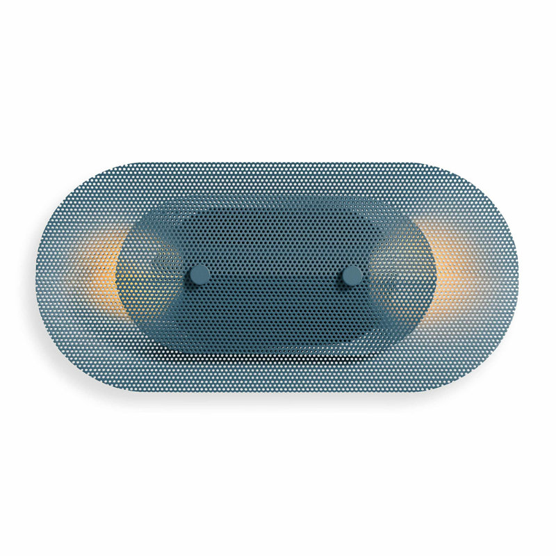 Applique filtrante, Bleu marine