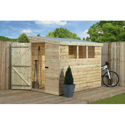 Shiplap Pent Wooden Shed