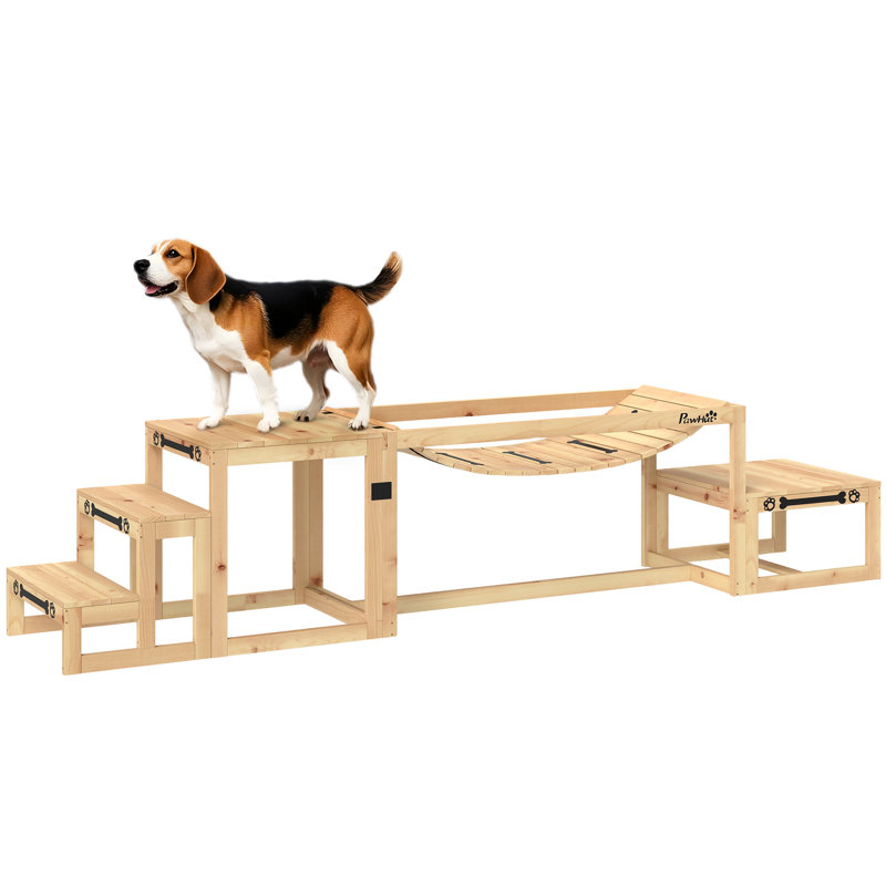 56cm H Panel Solid Wood Dog Agility