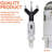 1.5 Watt, JC LED, Non-Dimmable Light Bulb, Daylight (6000K) Base