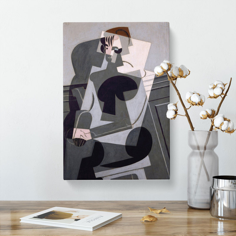 Portrait Josette Gris by Juan Gris - Wrapped Canvas, 50cm H x 35cm W x 3cm D