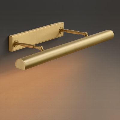 24'' Dimmable Brass Wall Mounted Picture Light