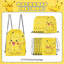 Pochette de bonbons pokémon, 12 pièces de sac à cordon de pokémon pour ensemble de décorations de fête d'anniversaire