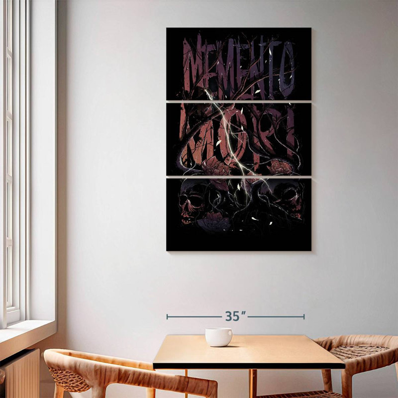 Kerner Memento Mori I, H 65 po x l 42 po