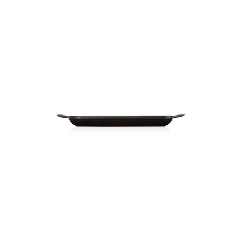 9.5" Cast Iron Square Grill, Licorice