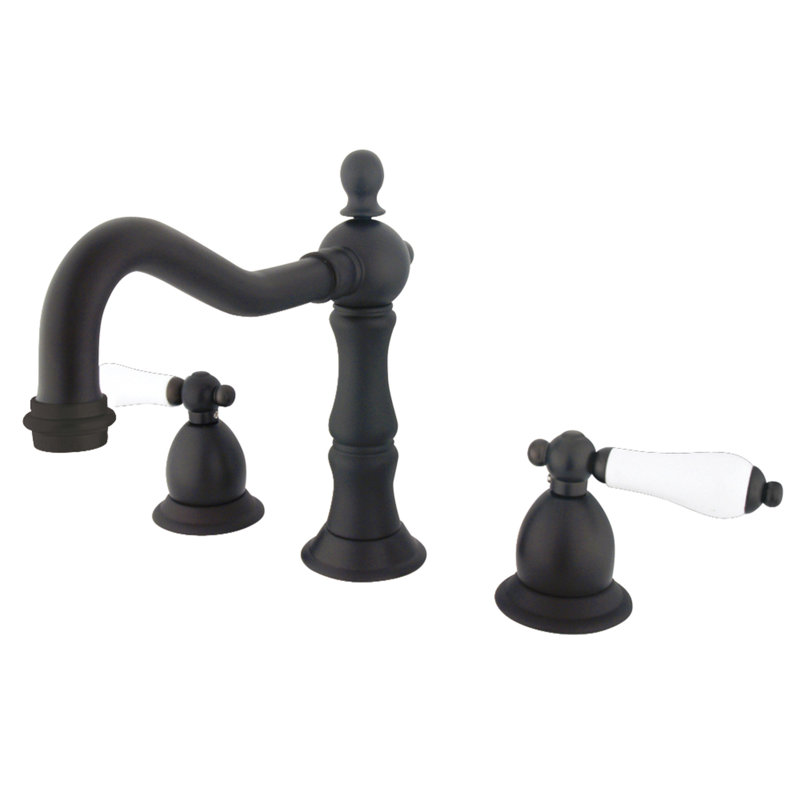 Baltimore Widespread Bathroom Faucet with Drain Assembly, Oil Rubbed Bronze