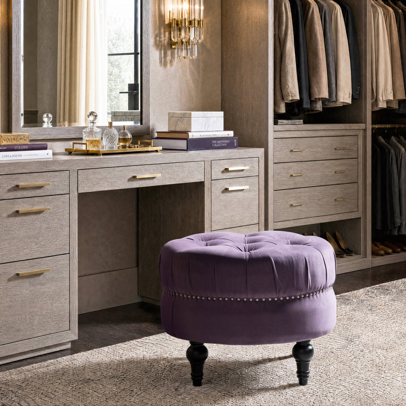 Repose-pieds Holmquist, Velours mauve