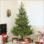 Arbre de Noël artificiel de 7 pi, cèdre réaliste clairsemé avec 2901 pointes, assemblage facile, arbre de Noël articulé pour les fêtes à domicile, vert-1378671431