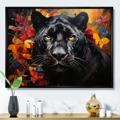 " Panther Elusive Panther Collage "
