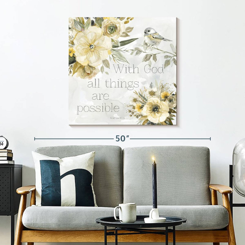 Tergel Sunny Scriptures II, 30" H x 30" W