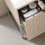 Ensemble de meuble-lavabo simple à rayures 30 po Krumm