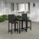 Corlane 2 - Person Wicker Patio Dining Set with Square Table