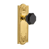 Meadows Plate with Waldorf Black Door Knob