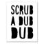 Impression sur toile scrub dub dub Malin-1614169537-1614280177